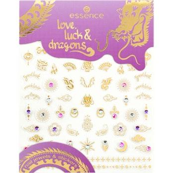 Essence love, luck & dragons kynsikorut & tarrat 73kpl Mani-festing Love & Luck