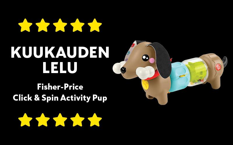 Click & Spin Activity Pup