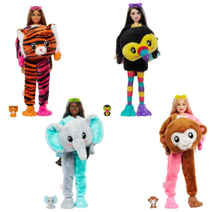 Barbie Cutie Reveal Jungle Friends, lajitelma