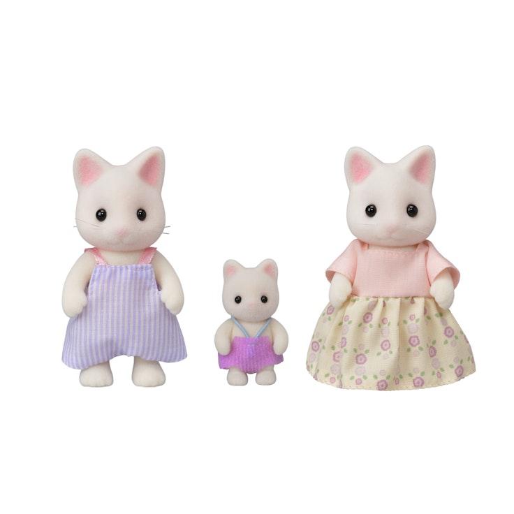 Sylvanian Families valkoinen kissaperhe