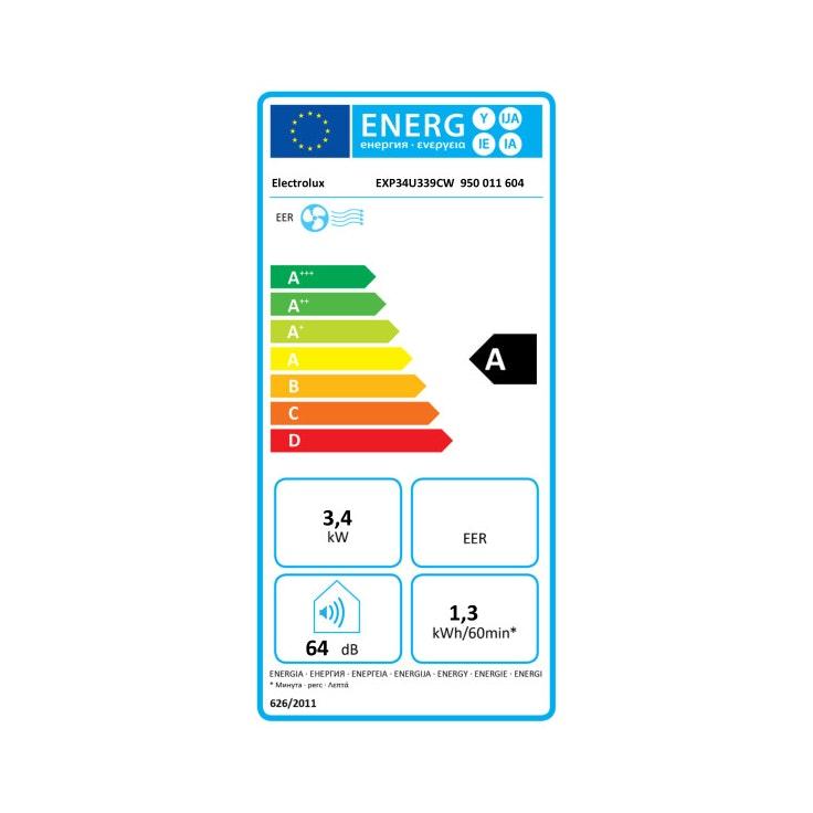 Electrolux Comfort 600 EXP34U339CW siirrettävä ilmastointilaite