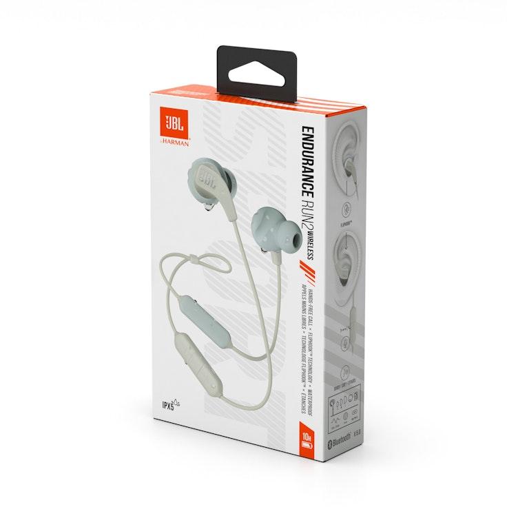 JBL Endurance Run 2 Bluetooth-urheilunappikuulokkeet valkoinen