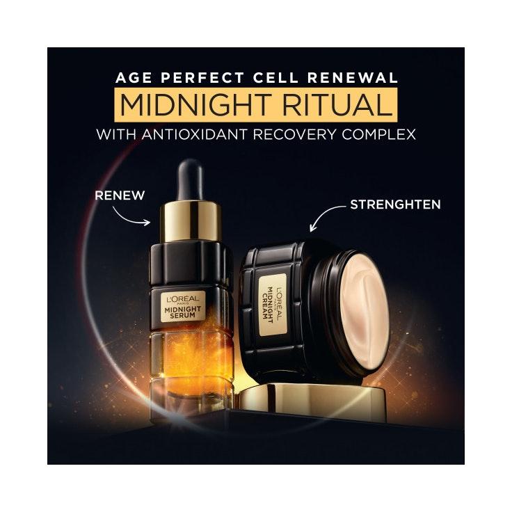 L'Oréal Paris Age Perfect Cell Renewal Midnight Cream yövoide normaalille iholle 50ml