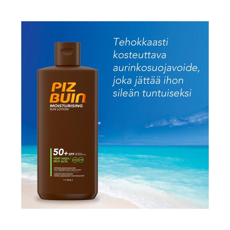 Piz Buin aurinkosuojavoide 200ml SK50+ Moisturising