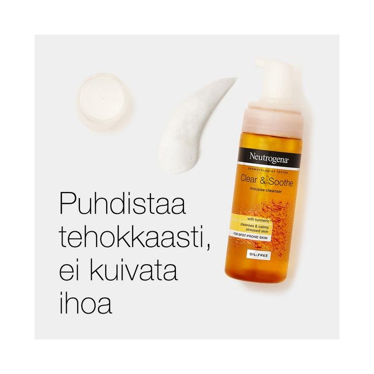 Neutrogena puhdistusvaahto 150ml Clear & Soothe Mousse Cleanser