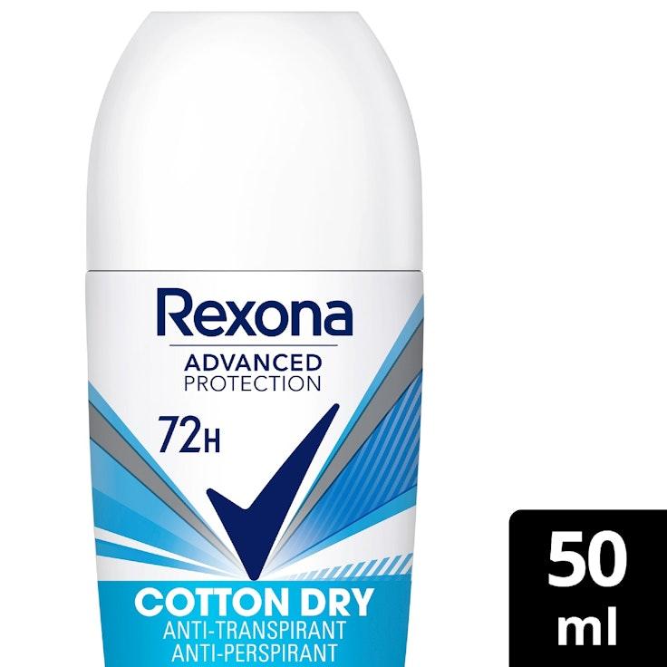 Rexona Advanced Protection antiperspirantti Deo Roll-on 50 ml Cotton Dry