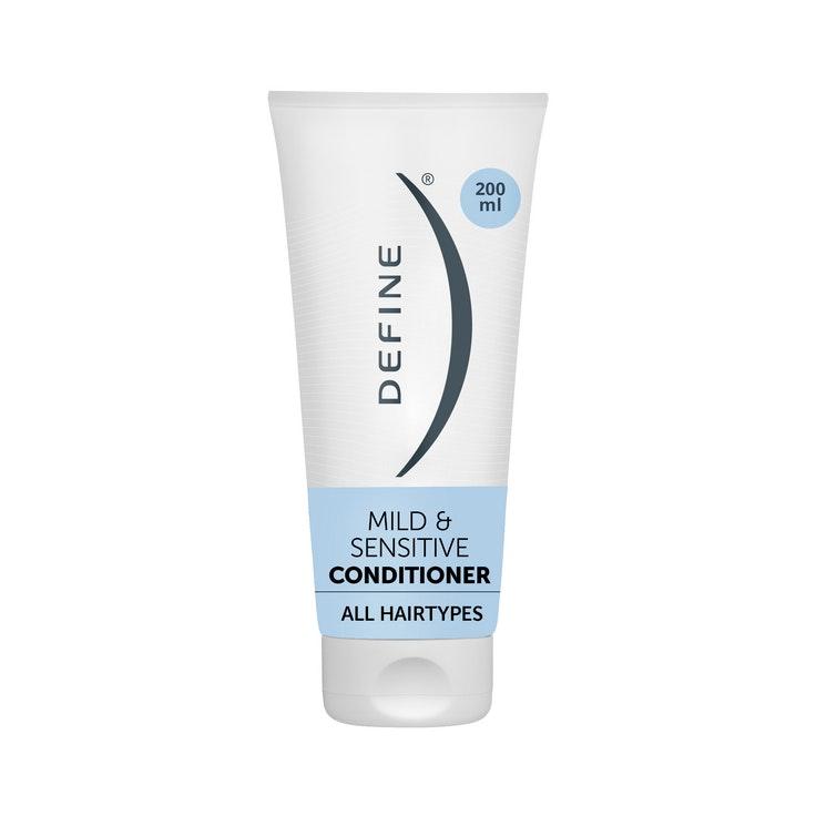 Define Mild & Sensitive conditioner prebiootteja sisältävä mieto ja hajusteeton hoitoaine 200ml