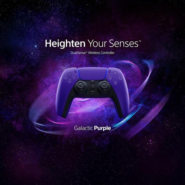 Sony PS5 DualSense Galactic Purple peliohjain