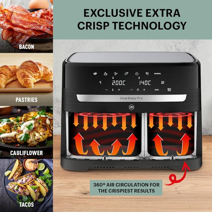 OBH Nordica Dual Easy Fry AG901NS0 airfryer