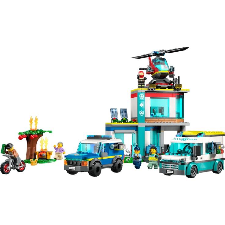LEGO City Police 60371 Hälytysajoneuvojen päämaja