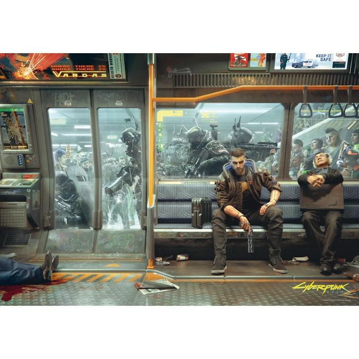 Good Loot Cyberpunk 2077 Metro palapeli 1000 palaa