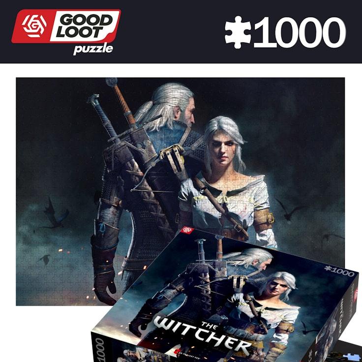 Good Loot The Witcher Geralt ja Ciri Palapeli 1000 palaa