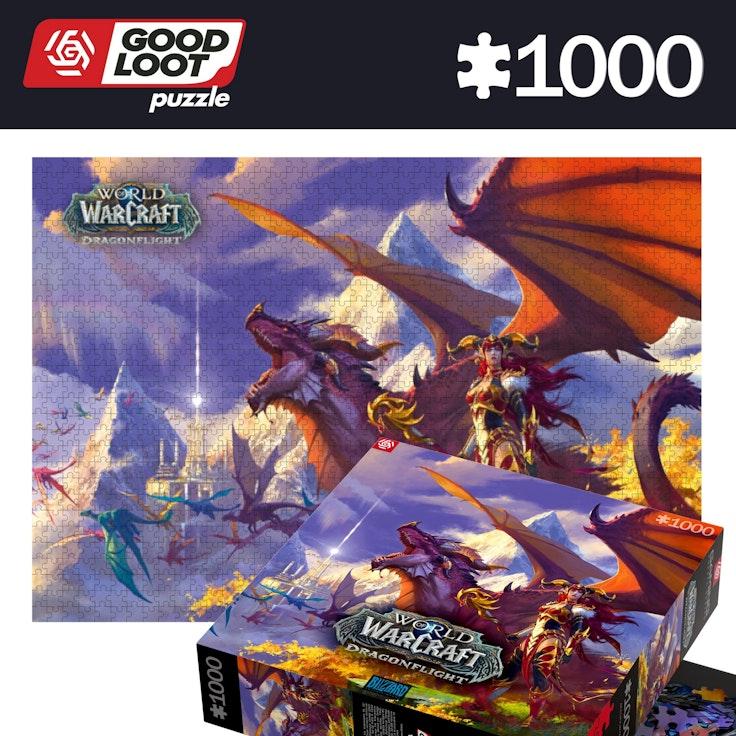 Good Loot WoW Dragonflight palapeli 1000 palaa