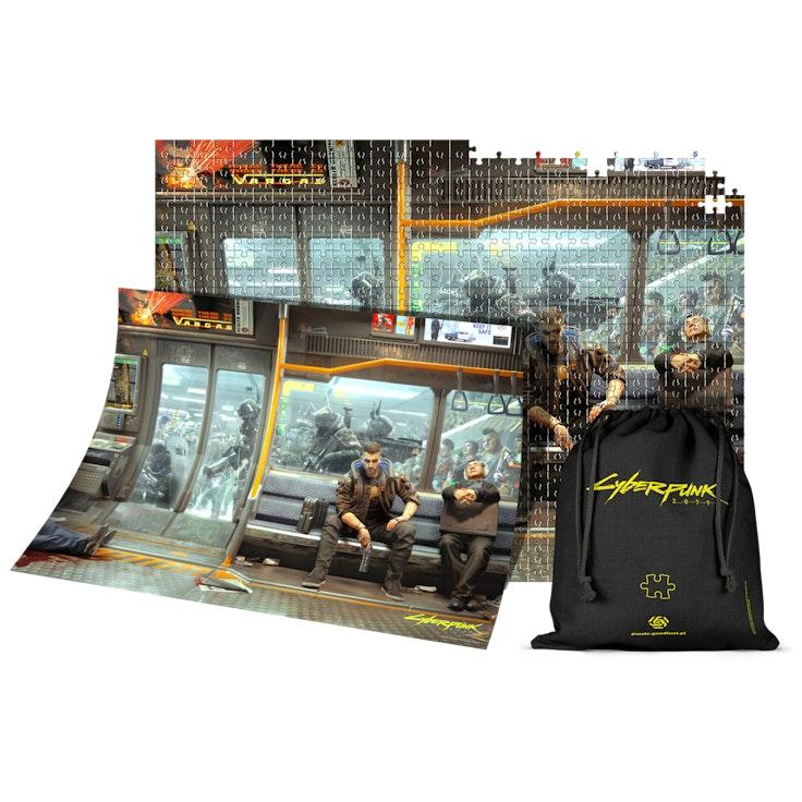 Good Loot Cyberpunk 2077 Metro palapeli 1000 palaa