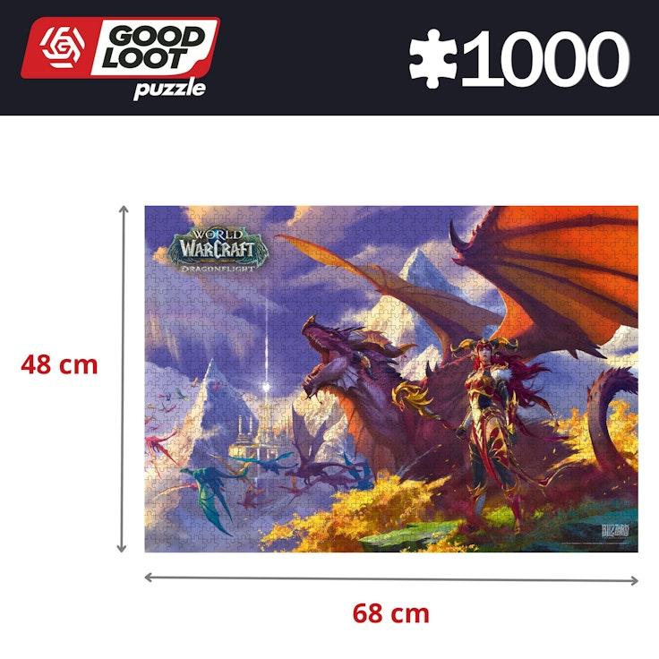 Good Loot WoW Dragonflight palapeli 1000 palaa