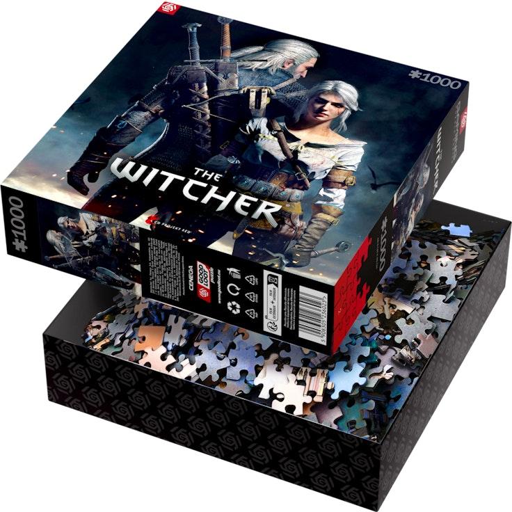 Good Loot The Witcher Geralt ja Ciri Palapeli 1000 palaa