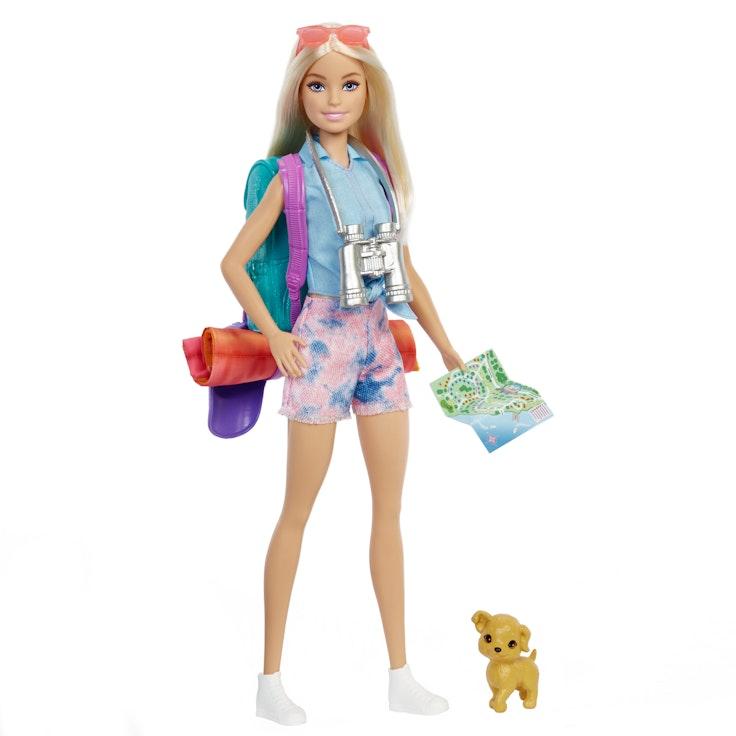 Barbie Camping Dolls + Accessories lajitelma