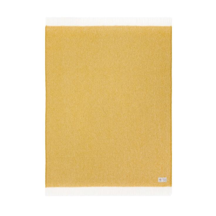 Barker Textiles Plane-4 villahuopa keltainen 130x170 cm