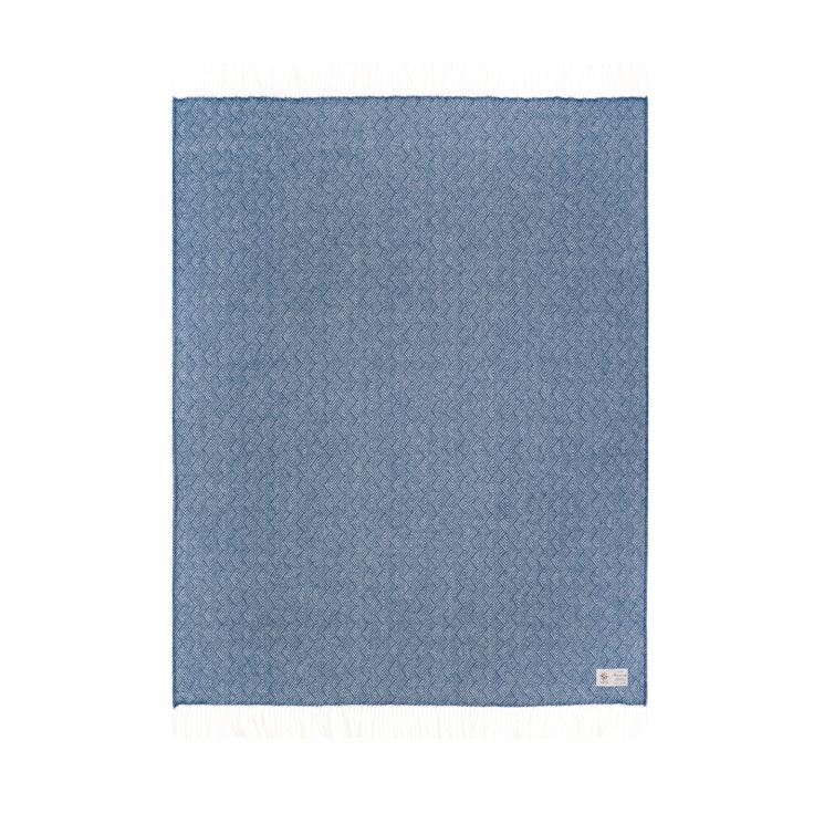 Barker Textiles Ivy villahuopa sininen 130x170 cm
