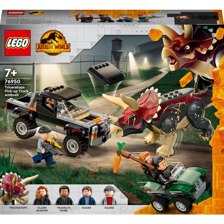 LEGO Jurassic World 76950 Triceratopsin maasturiväijytys