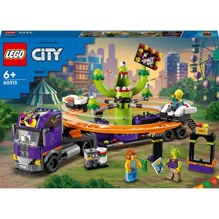 LEGO City Great Vehicles 60313 Tivolin avaruusseikkailurekka