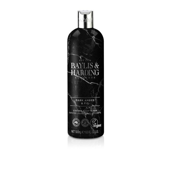 Baylis & Harding Elements suihkusaippua 500ml Dark Amber & Fig