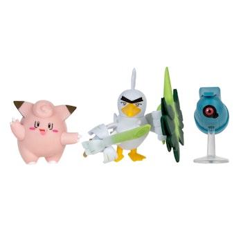 Pokemon Battle Figuuri 3 Pk Clefairy, Beldum