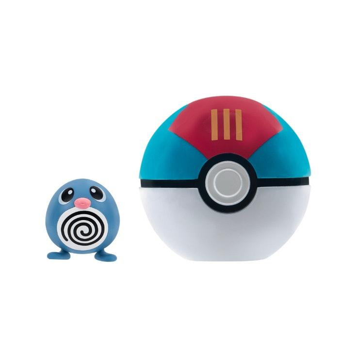 Pokemon Clip N Go Poliwag Lure-pallo