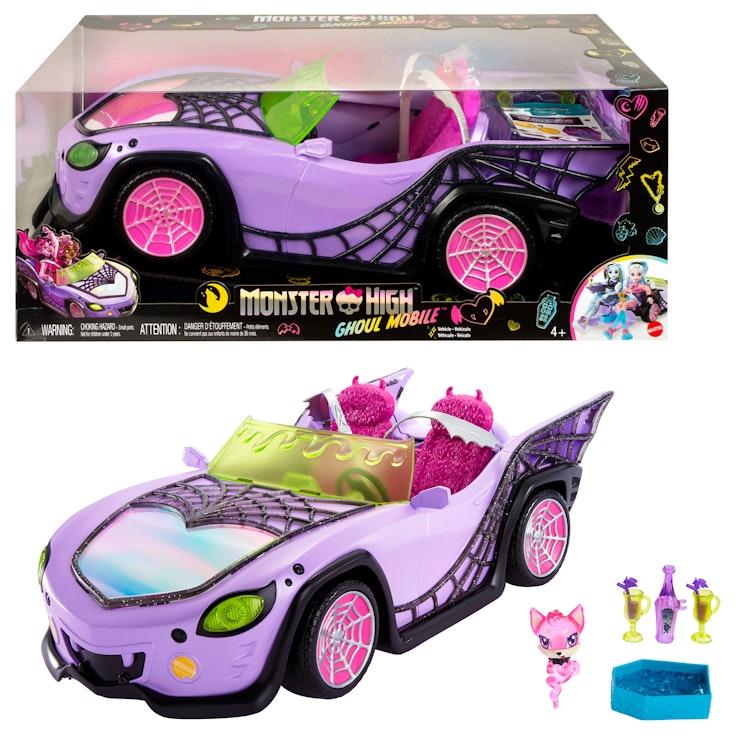 Monster High -avoauto ja tarvikkeita