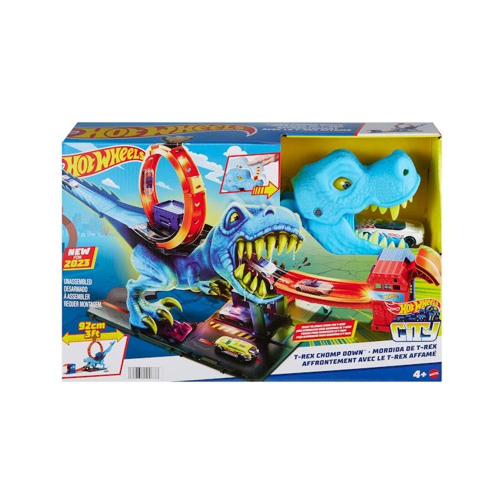 Hot Wheels City T-Rex -stunttiautorata