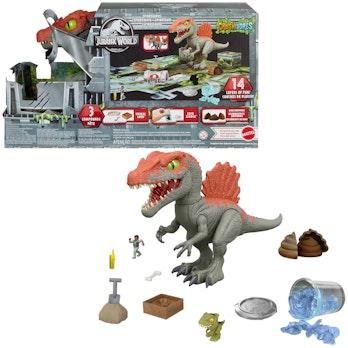 Jurassic World Crushivores Spinosaurus Cage Crasher -dinosaurus