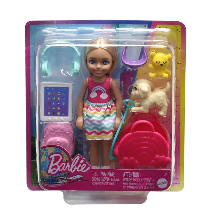 Barbie Travel Chelsea -muotinukke