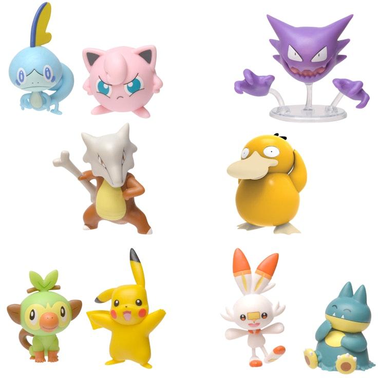 Pokemon Figure Battle Pack-D toimintafiguuri, 5cm ja 8cm