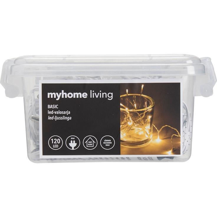 myhome Basic valosarja lämminvalkoinen 120 LED