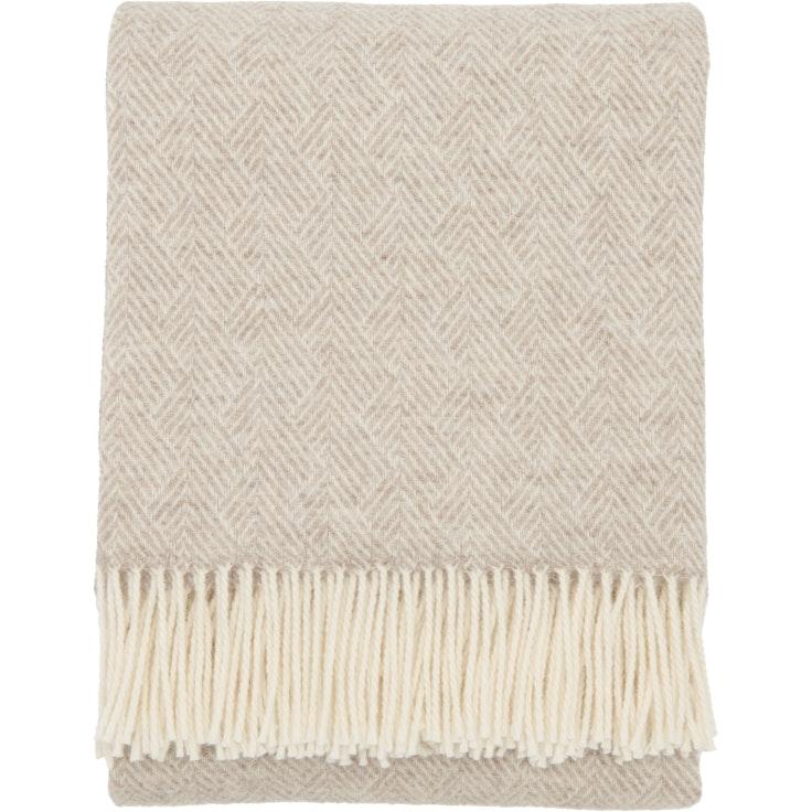 Barker Textiles Ivy villahuopa beige 130x170 cm