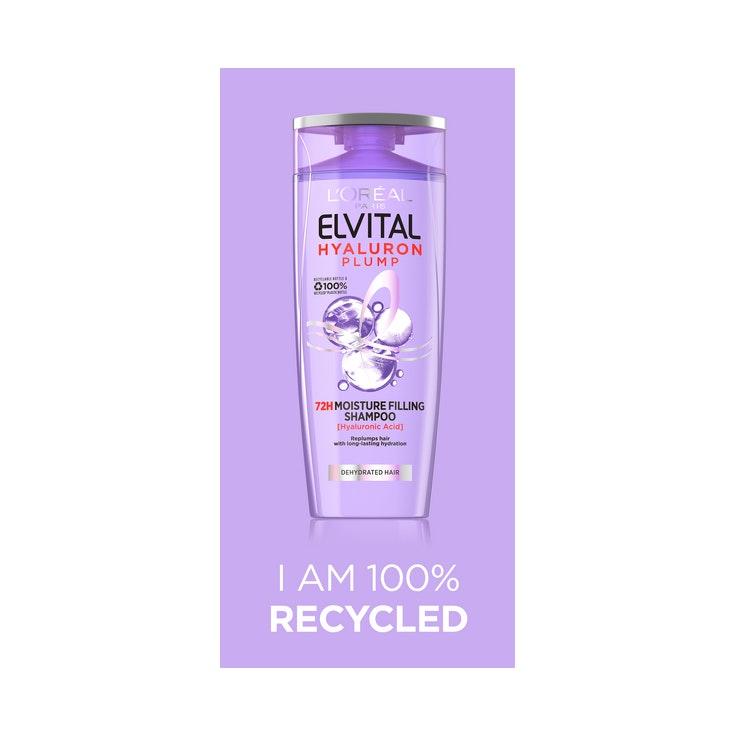 L'Oréal Paris Elvital Hyaluron Plump shampoo kosteutta kaipaaville hiuksille 250ml