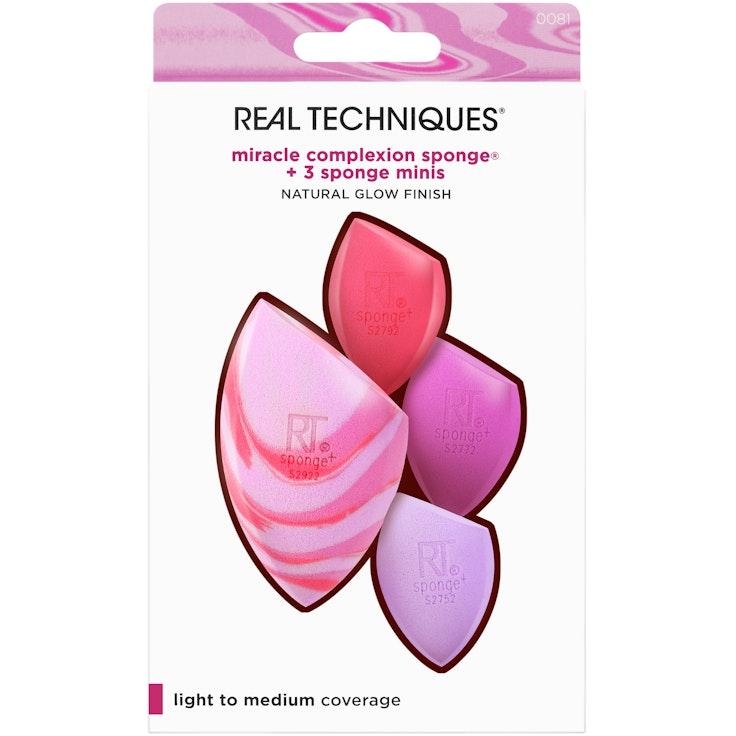 Real Techniques Berry Pop Miracle Complexion ja Mini -meikkisienisetti