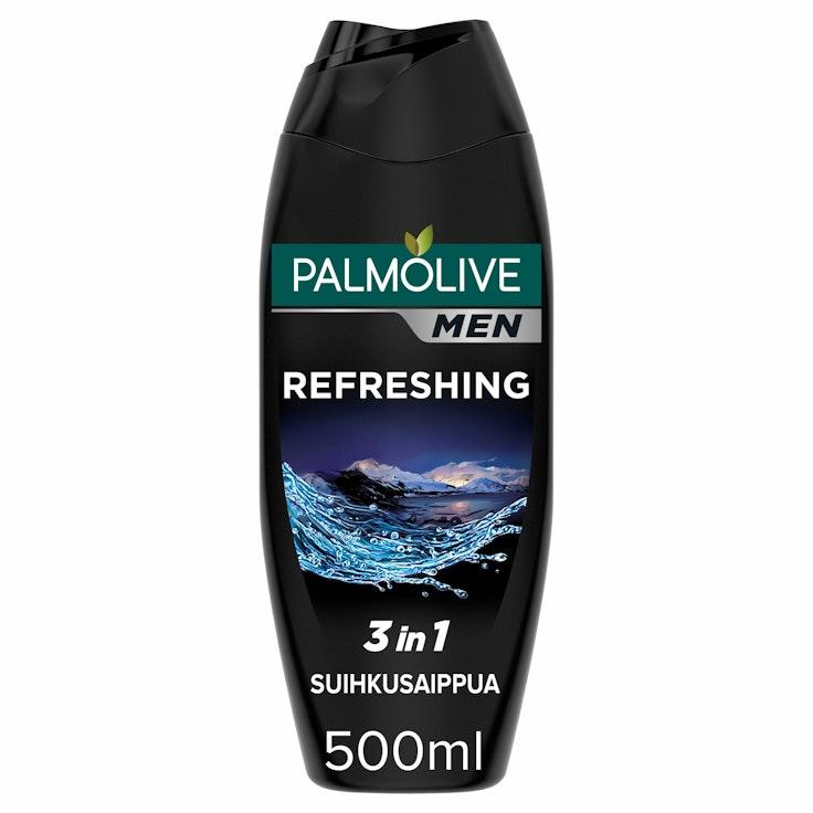 Palmolive Men suihkus 500ml Refreshing 3in1