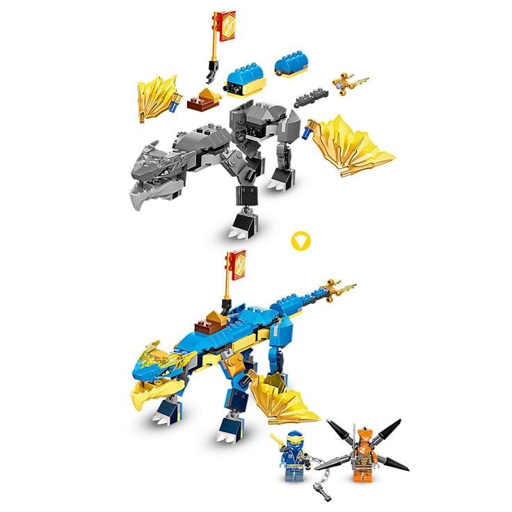 LEGO Ninjago 71760 Evoluutio: Jayn ukkoslohikäärme