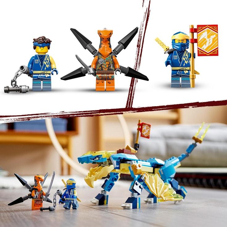LEGO Ninjago 71760 Evoluutio: Jayn ukkoslohikäärme