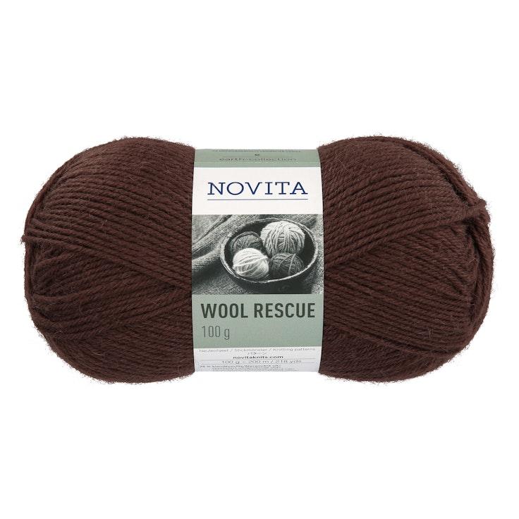 Novita Wool Rescue lanka 100g 653 käpy