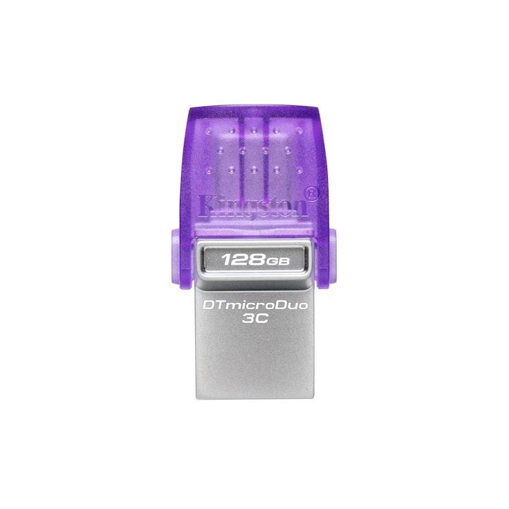 Kingston DataTraveler microDuo 3C 128 Gt USB-C/A -muistitikku