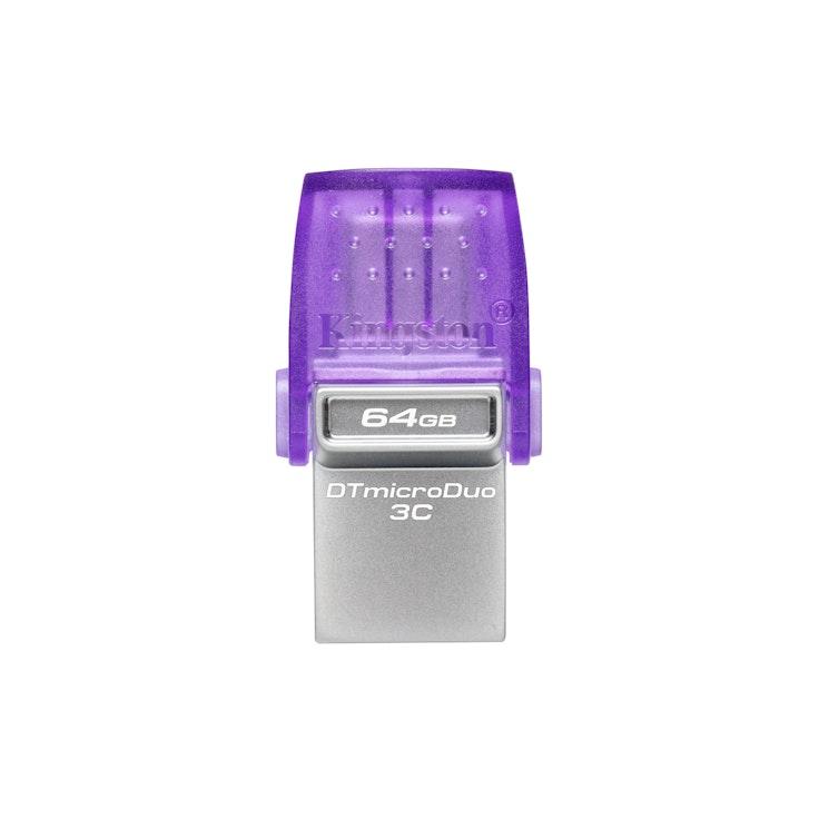 Kingston DataTraveler microDuo 3C 64 Gt USB-C/A -muistitikku