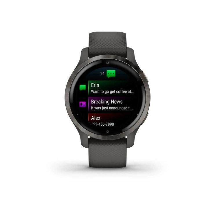 Garmin Venu 2S harmaa/musta älykello