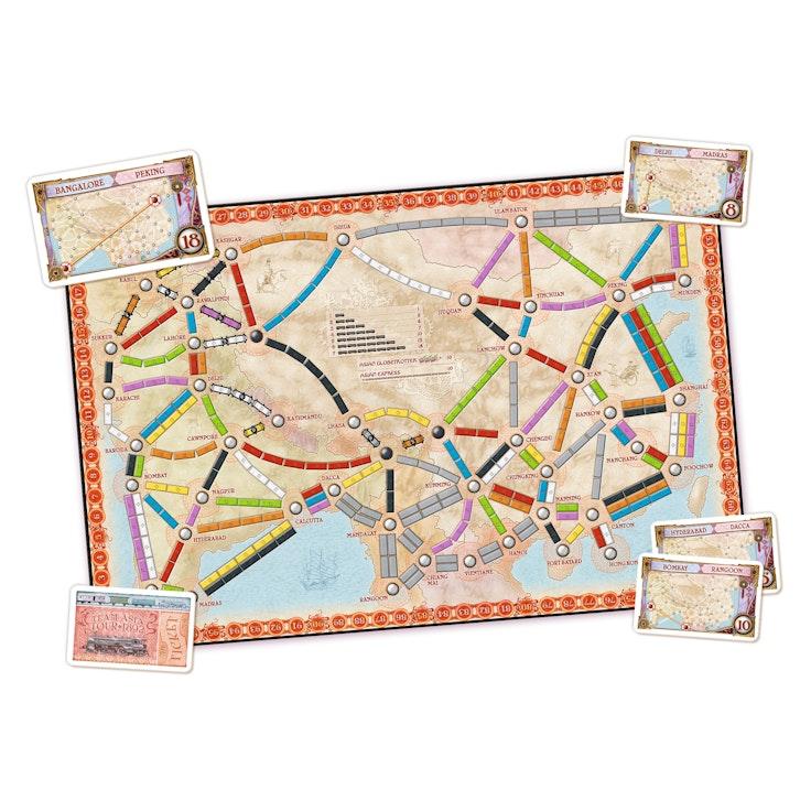 Ticket to Ride Map collection #1 - Asia