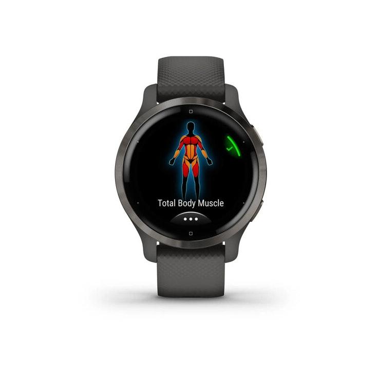 Garmin Venu 2S harmaa/musta älykello