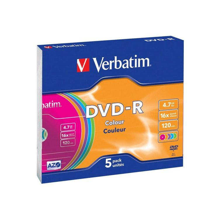 Verbatim DVD-R 4,7GB 5 kpl