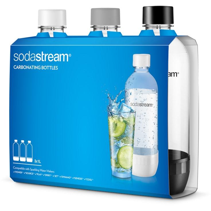 Sodastream 3 x 1 l täyttöpullot
