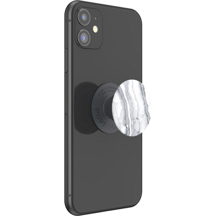 PopSockets Basic White Granite pidike