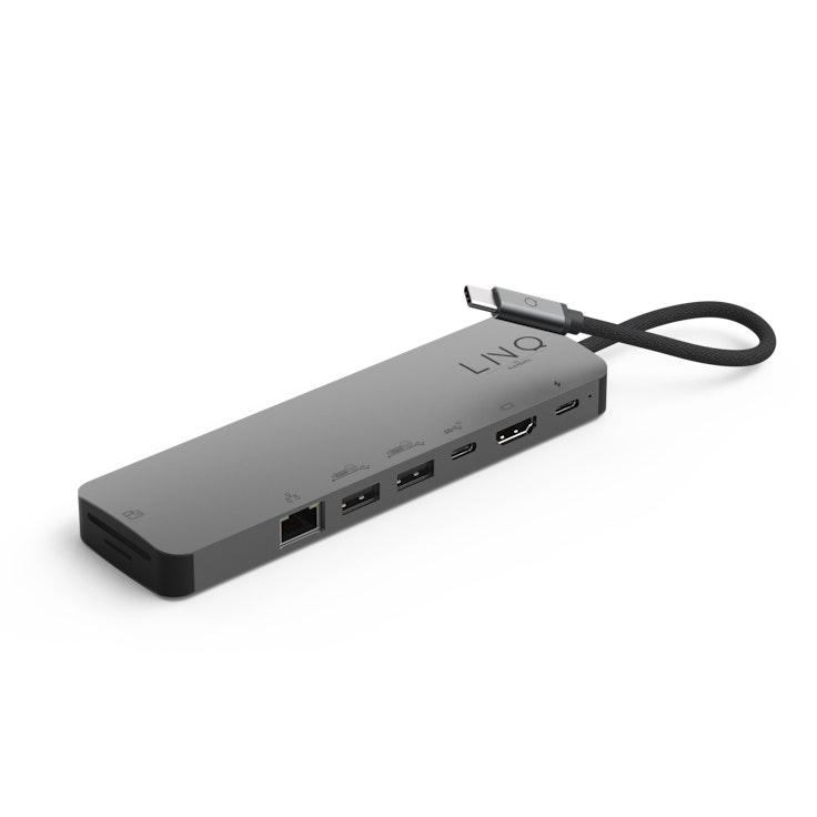 LINQ 9-in-1 PRO SSD USB-C Multiport adapteri